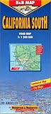 Image de California South Laminated Map (Southern California)
