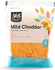 365 Shredded Mild Cheddar Cheese, 16 Ounce