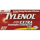 Tylenol Extra Strength Acetaminophen, 500 mg Caplets, 100 Count