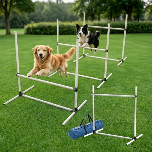 Zousiv Adjustable Dog Agility Jump