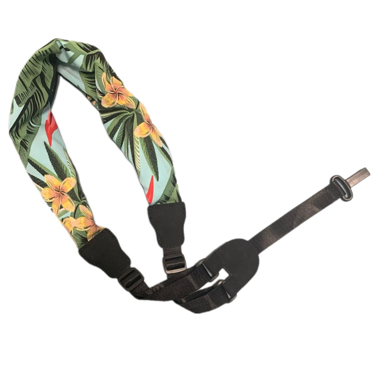 Trssorm Ukulele Strap Scarf Style Adjustable Neck Strap and Ukulele Belt with Hook for Guitar