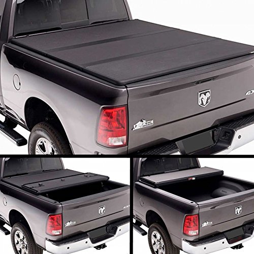 Super Drive Ht008 Solid Tri Fold Tonneau Cover For 2015 2016 Chevy Colorado 6ft 72in Hard Truck Bed Cover Lovely Hamstercageshut Co Uk
