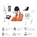 Zonman Wireless Bluetooth Hat Headphones+Free Touchscreen Gloves for Fitness Outdoor Sports Walking Christmas Gifts (Black)