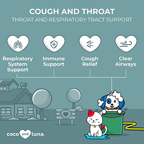 Cough Relief for Dogs and Cats Kennel Cough Throat and Respiratory