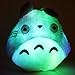 E-MART Totoro Shape Pillow with LED Colorful Light, Grey