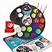 Face Painting Kit 16 color with Gift Box 3 Brushes 3 Sponges FREE ebook Face Paint Made in USA Great for Parties Hypoallergenic Face Painting Kits