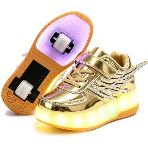 Nsasy Kids Roller Shoes with Wheels