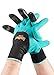 Garden Genie Gloves by Sweetmart with Fingertips Claws on right Hand, for Digging and Planting, Safe for Rose Pruning, for Quick And Easy Gardering