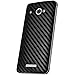 Armorsuit Black Carbon Fiber Skin Wrap Film + Clear Screen Protector for iPhone 7 Plus MilitaryShield Anti-Bubble Film - Made in USA