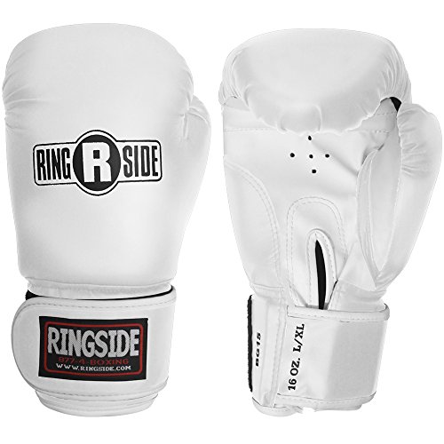 Ringside Striker Training Gloves, White, Large/X-Large