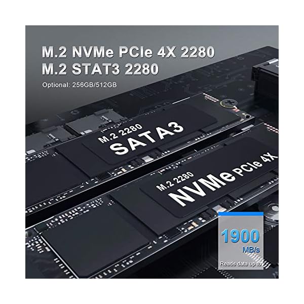 Beelink-GTI8-Mini-PC-Windows-10-Pro8th-Gen-Intel-i5-8259U-Up-to-38-GHz-16GB-DDR4-512GB-NVMe-SSDIntel-Iris-Plus-Graphics-655WiFi-657W-High-Performance-Mini-Desktop-Computer-Offiice Beelink GTI8 Mini PC Windows 10 Pro,8th Gen Intel i5-8259U (Up to 3.8 GHz) 16GB DDR4 512GB NVMe SSD,Intel Iris Plus…