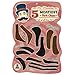 Mr. Moustachio's Five Meatiest Pork Chops of All Time, Fake Sideburn Costume Party Assortment