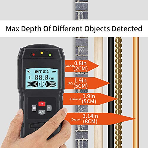 Electronic Wall Scanner Stud Finder for wood stud ac wire metal detector