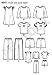 New Look Sewing Pattern 6641 Child Sleepwear, Size A (3-4-5-6-7-8)