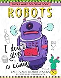 Image de Swear Word Coloring Books Robot Vol.2: CACTUS and FLOWER Desings