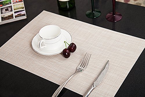 5 HQSILK+Placemats+Placemat+Resistant+Tablemats