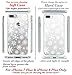 CasesByLorraine Compatible with iPhone 8 Plus/iPhone 7 Plus Case, Christmas Snowflakes XMAS Holiday Clear Transparent Flexible TPU Soft Gel Protective Cover for iPhone 7/8 Plus 5.5
