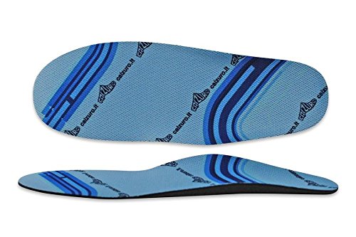 Comfort Insole - 36/37 US Women's 7.0-8.0 / US Men's 5.0-6.0 Blue/Silver