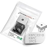 (Pack of 2 Pieces) Chanzon KBPC3510 Bridge Rectifier Diode 35A 1000V KBPC Single Phase, Full Wave 35 Amp 1000 Volt Electronic Silicon Diodes