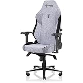 Secretlab Titan Evo Cookies &amp; Cream Gaming Chair - Regular, Fabric, Gray | Ergonomic, Lumbar Support, High Back, Reclining, Magnetic Head Pillow, Standard (285 lbs), 4D Armrests, Height Adjustable
