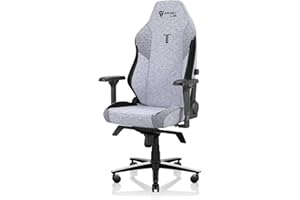 Secretlab Titan Evo Cookies & Cream Gaming Chair - Reclining - Ergonomic & Comfortable Computer Chair with 4D Armrests - Magnetic Head Pillow & 4-Way Lumbar Support - Small - Gray - Fabric