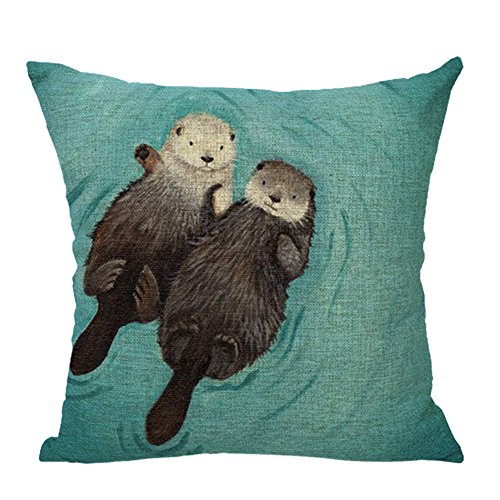 Animal Throw Pillows Kritters in the Mailbox Animal Gifts