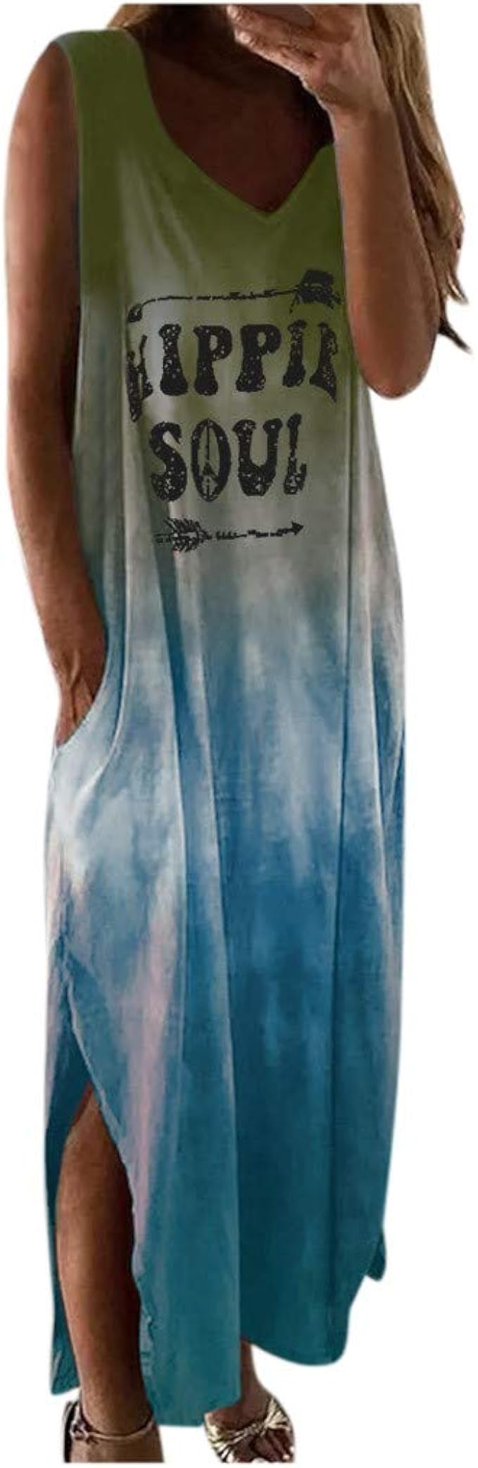 hippie soul maxi dress