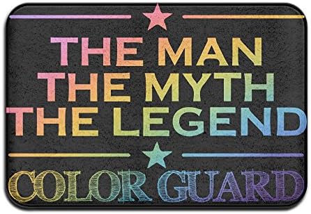 COLOR GUARD THE MAN THE MYTH THE LEGEND Non Slip Doormat Entrance Mat Floor Mat Rug Dirt Trapper Mats 15.7"x23.6"
