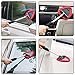 Aebitsry Windshield Cleaner Tool，Car Window Windshields Washing Brush, Wonder Cleaning Inside Interior Auto Glass Wiper Kit with Extendable Handle, 2PCS Washable and Reusable Pads (Red)