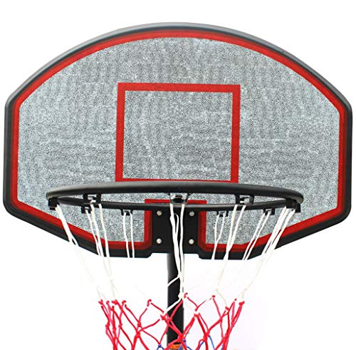 KLB Sport Portable Height Adjustable Youth Basketball Hoop System Stand w/Wheels, 36 Inch Backboard - Thumbnail 3