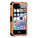 Korecase Phone Case for iPhone Samsung Cell Phone, Armor Heavy Duty Protection Rugged Dual Layer Hybrid Shockproof Case Protective Cover (i4 Orange)