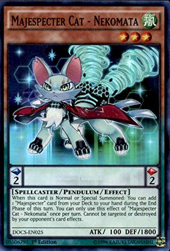 Yu Gi Oh Majespecter Cat Nekomata Docs En025 Dimension Of Chaos 1st Edition Super Rare Buy Online In Guatemala At Desertcart 63