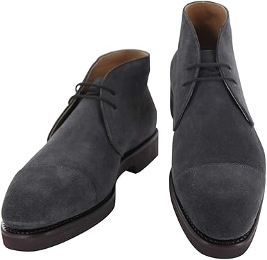 black suede chukka boots