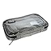 Damero Clear 3pcs/set Travel Carry Bag/Electronic Accessories Organizer/Packing Cubes (Dark Green)