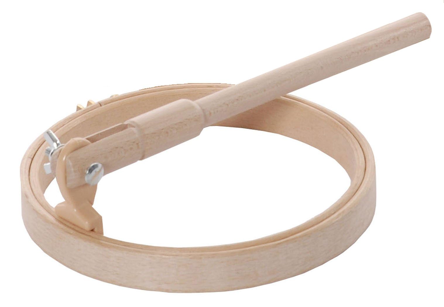 Elbesee 15 cm Wood Hoop & Stalk 6", Brown, 27 x 18 x 6 cm