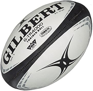 Amazon ギルバート ラグビーボール 練習用 3号 小学校低学年 G Tr4000 黒 白 並行輸入品 Gilbert ギルバート スポーツ アウトドア