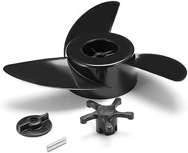 Nueva hélice 1pcs marina Propulsor 12v eléctrico marina hélices de los