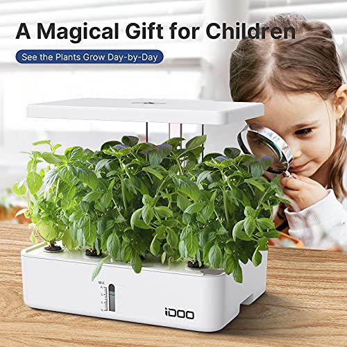 iDOO Hydroponics Growing System Indoor Garden, 12Pods Plant Germination