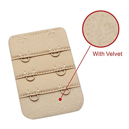 Wingslove Lady's Bra Extender Bra Band Breathing room 3pcsPack(2 Hook