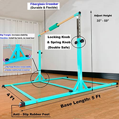 MARFULA Gymnastic Bar for Kids and Teenage Ages 320, 350 lbs Weight