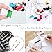 STURME Sewing KIT 40 Colors Threads Hand DIY Sewing Kits for Travel Home Emergency and Easy to Use for Adults Beginners-136PCS