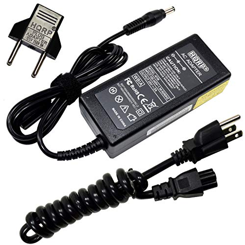 HQRP Charger for Neato XV-11 XV-12 XV-14 XV-15 XV-21 XV-25 945-0005 205-0001 945-0006 945-0024 945-0007 XV Signature Pro All-Floor Robotic Vacuum AC Adapter Power Supply Cord + Euro Plug Adapter