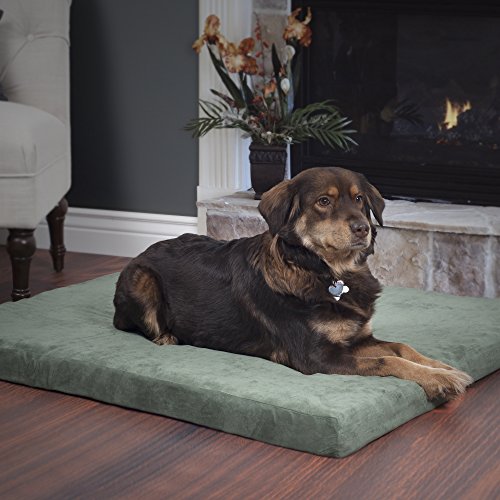 PETMAKER Orthopedic Super Foam Pet Bed - 25.5 x 19 inches - Forest