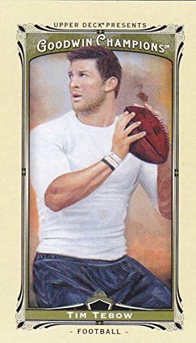 2013 TOPPS GOODWIN CHAMPIONS MINI TIM TEBOW #37