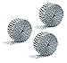DENNECREPE (3 Pack) Black and White Zebra Stripes Animal Print Crepe Paper Streamer (3 x 30ft Rolls - 90ft Total)