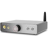 AIYIMA DAC A7 Bluetooth Desktop DAC Headphone Amplifier for Music,PC,Gaming | ESS ES9038Q2M DAC,QCC3084 Bluetooth,USB-C,Opt &amp; Coax input with RCA,3.5mm and 6.35mm outputs for 16&ndash;600&Omega; headphone,PS5 &amp; Xbox