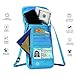 Defway Travel Wallet RFID Blocking Hidden Money Pouch & Neck Passport Holder