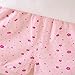 MH-Lucky Baby Girl Clothes Outfits Short Sets 2 Pieces with T-Shirt + Short Pants (T-Pink+White, 24 Months)