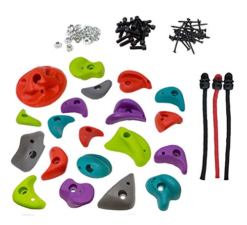 Slackers Rock Climbing Holds Kit