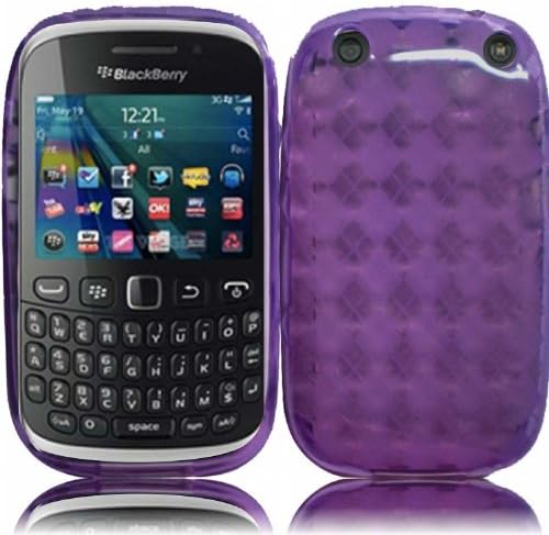 For Blackberry Curve 9310 9320 TPU Cover Case Dark Purple